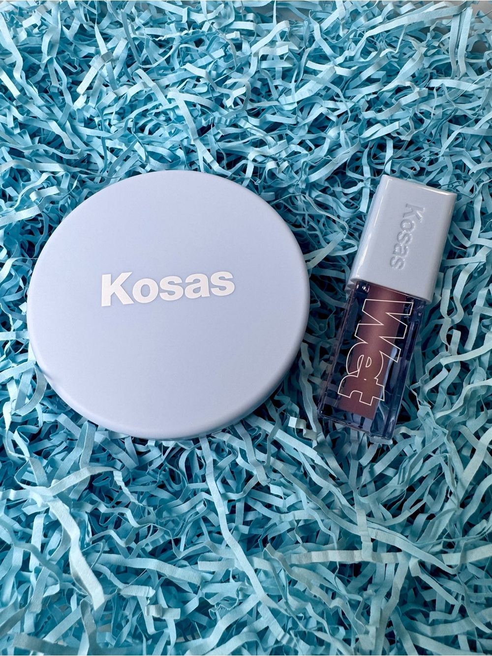 KOSAS Cloud Set Loose Powder & Wet Lip Oil Mini Duo